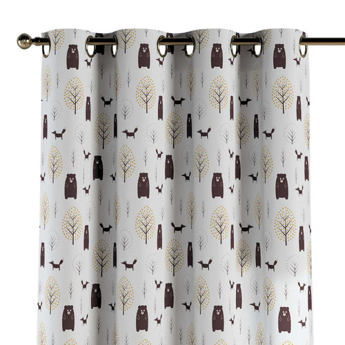 Draperie pentru copii, Magic Eyelet Bear, 130 x 260 cm