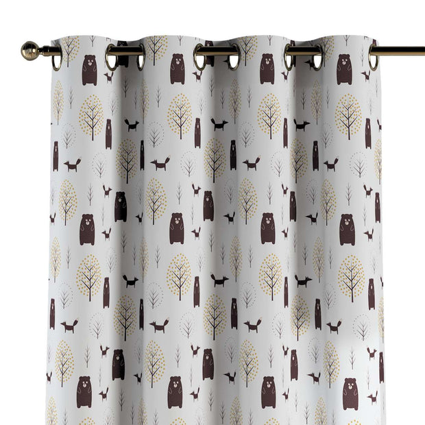 Draperie pentru copii, Magic Eyelet Bear, 130 x 260 cm