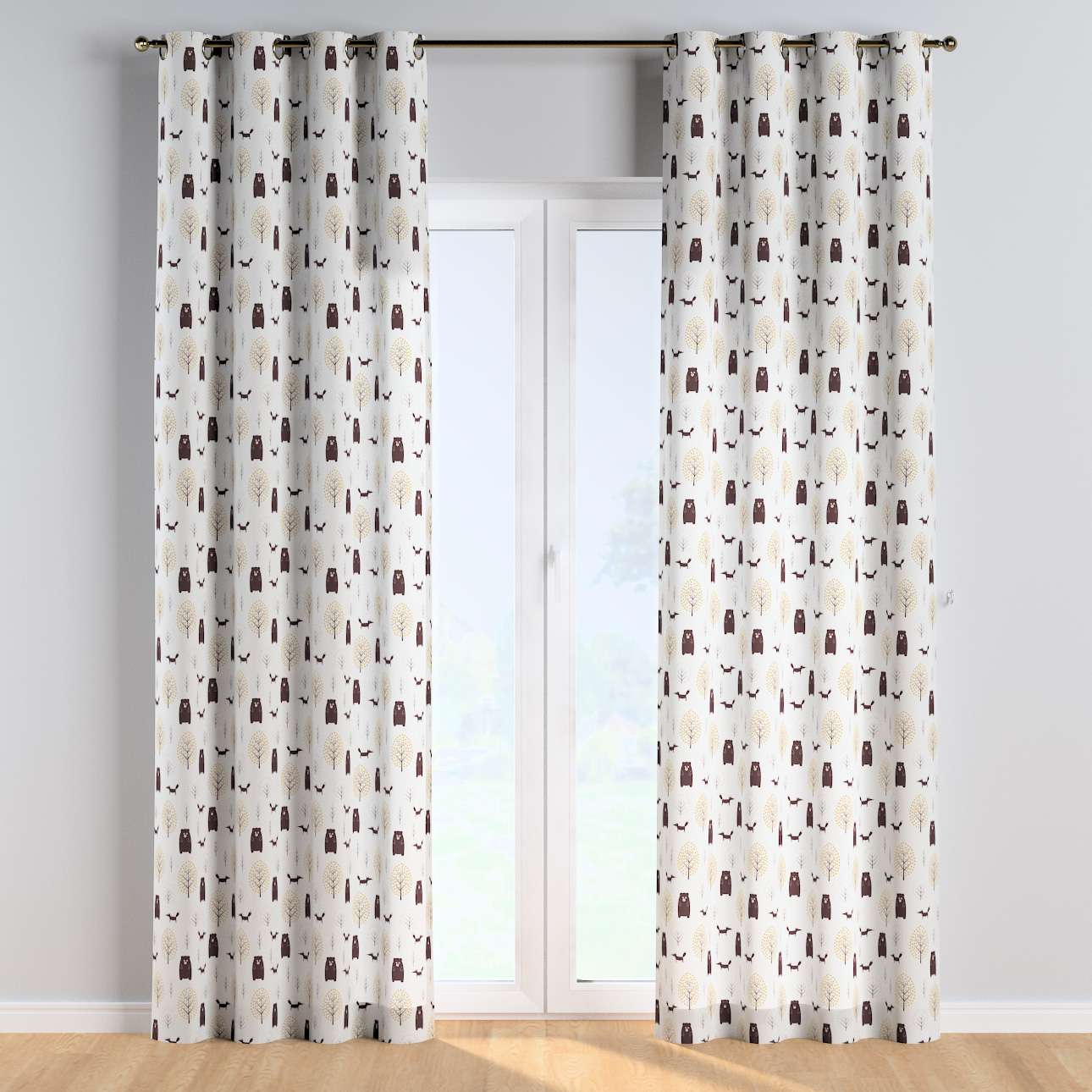 Draperie pentru copii, Magic Eyelet Bear, 130 x 260 cm (2)