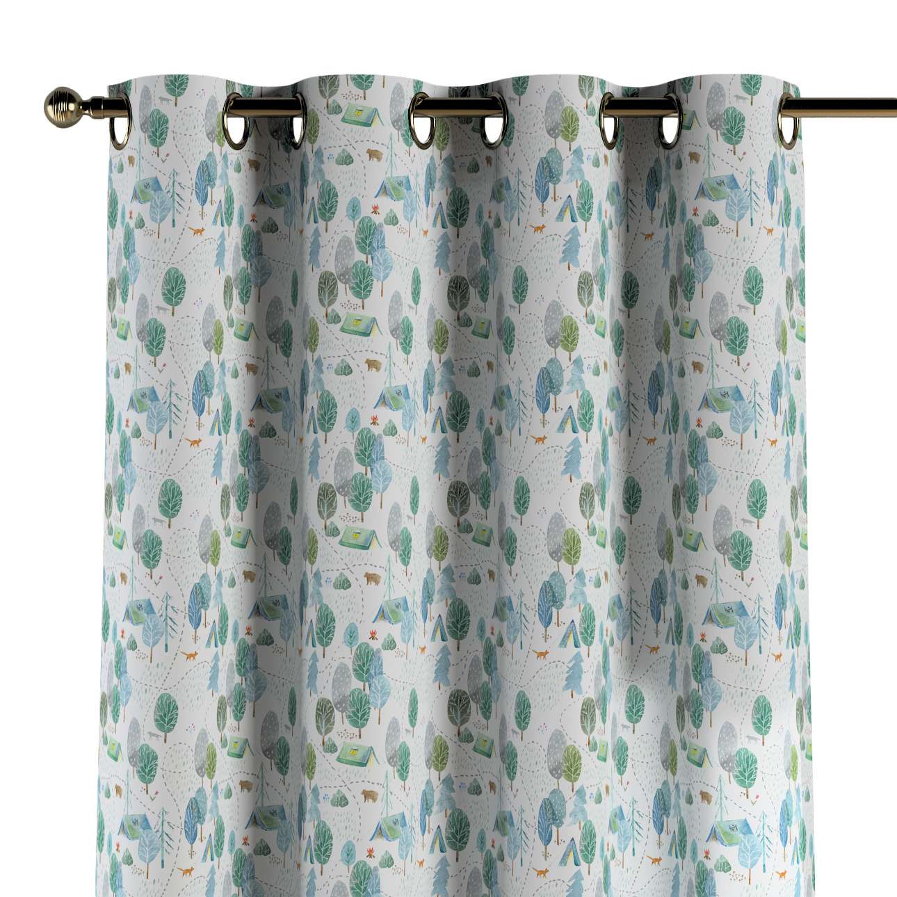 Draperie pentru copii, Magic Eyelet Camp, 130 x 260 cm