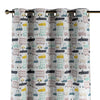 Draperie pentru copii, Magic Eyelet Cars, 130 x 260 cm
