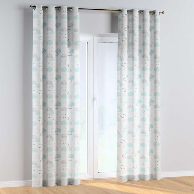 Draperie pentru copii, Magic Eyelet Clouds, 130 x 260 cm (1)