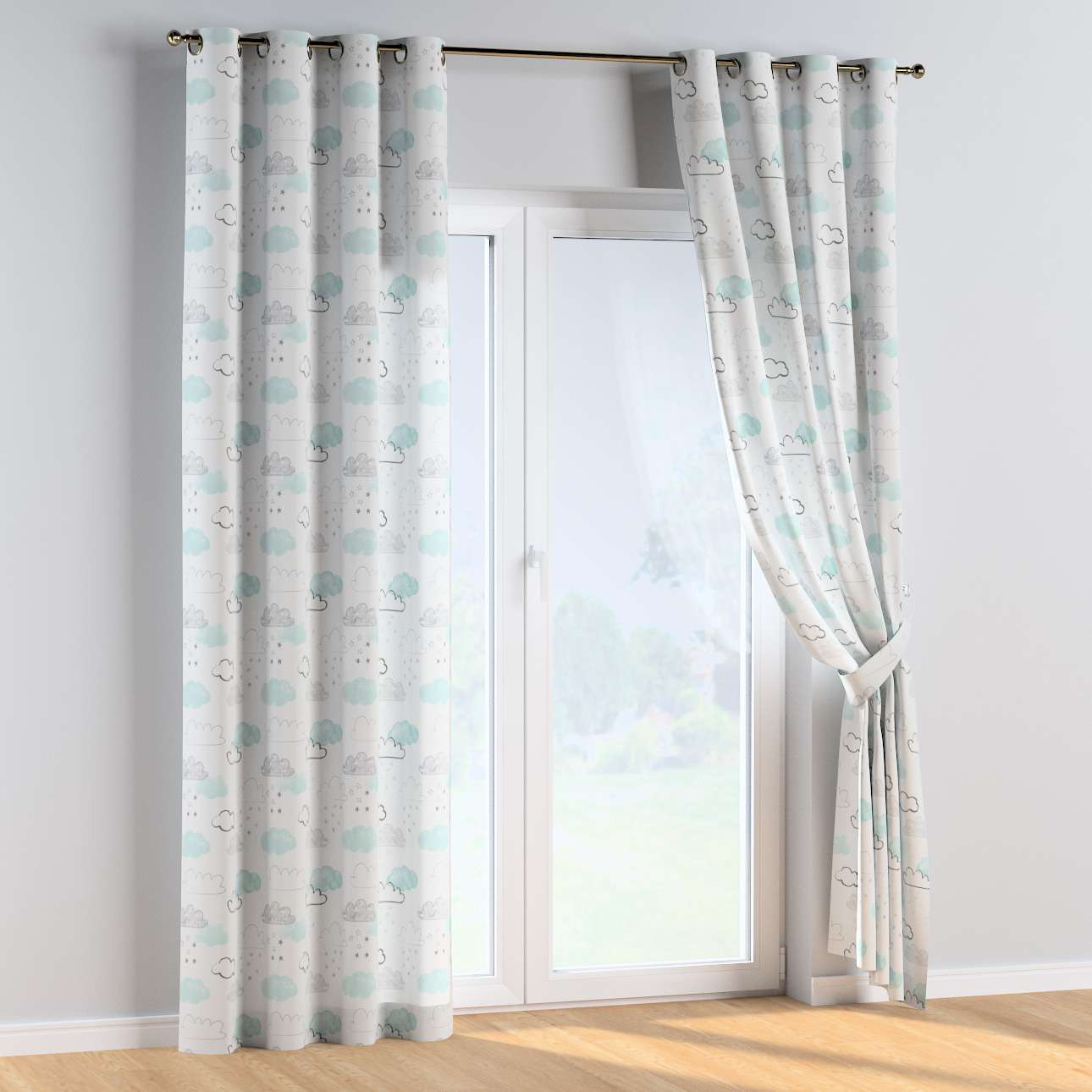 Draperie pentru copii, Magic Eyelet Clouds, 130 x 260 cm (3)