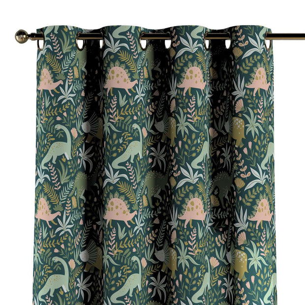 Draperie pentru copii, Magic Eyelet Dino, 130 x 260 cm