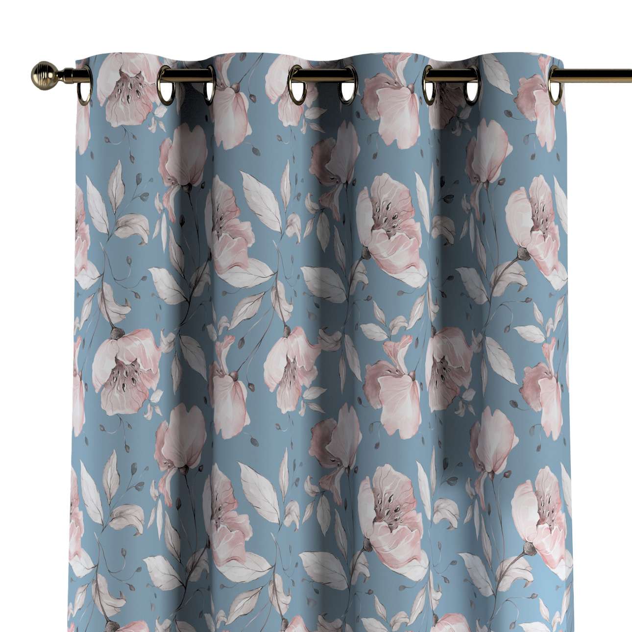 Draperie pentru copii, Magic Eyelet Flowers, 130 x 260 cm