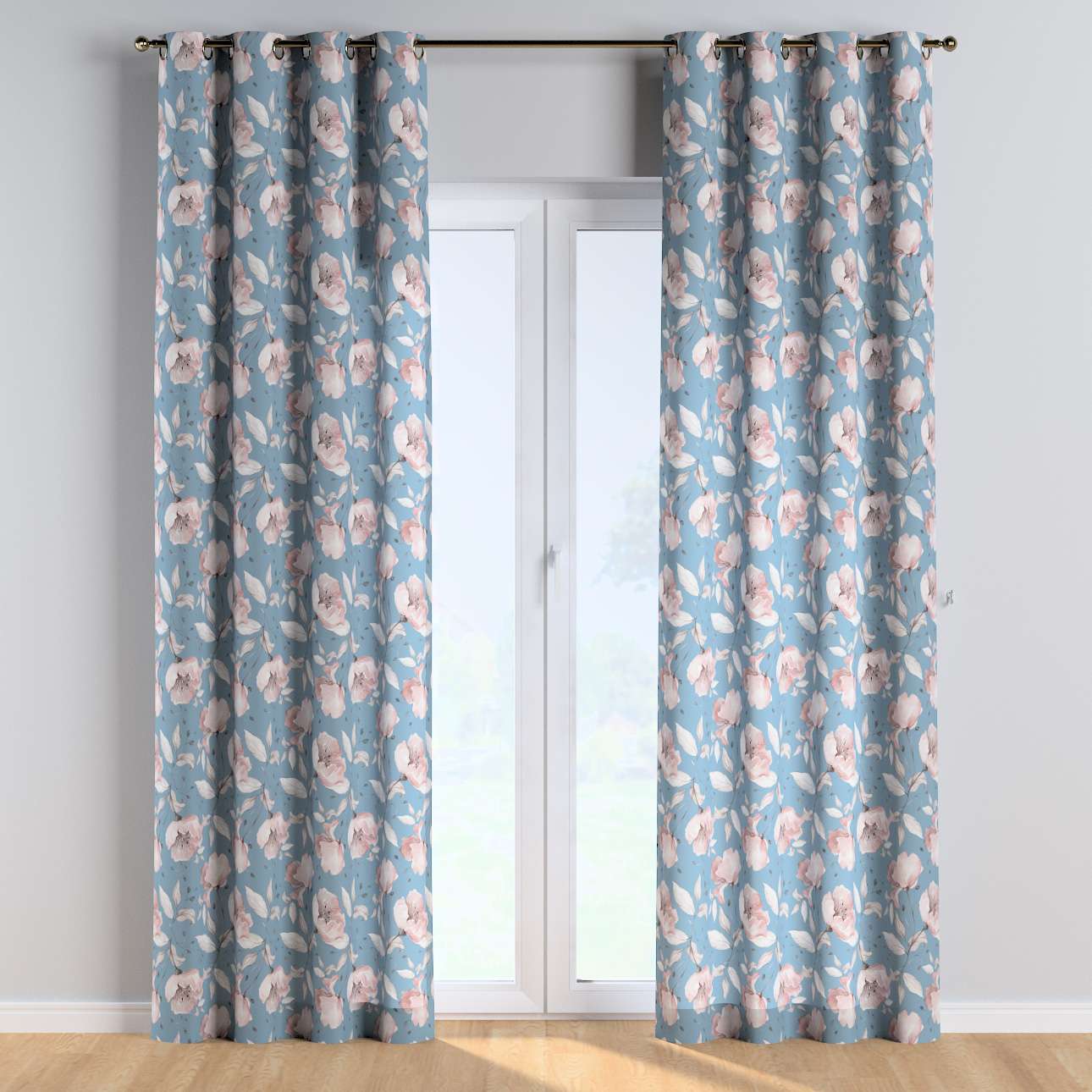 Draperie pentru copii, Magic Eyelet Flowers, 130 x 260 cm (2)