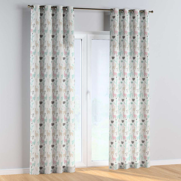 Draperie pentru copii, Magic Eyelet Llama, 130 x 260 cm (1)