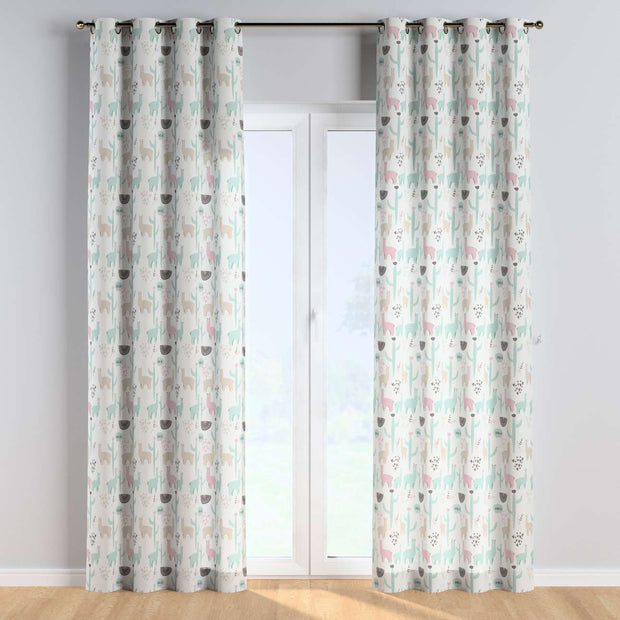 Draperie pentru copii, Magic Eyelet Llama, 130 x 260 cm (2)