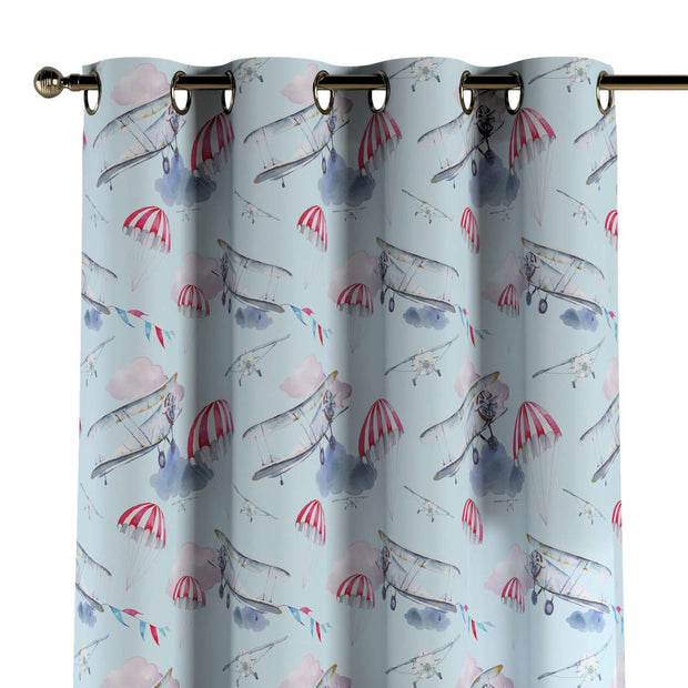 Draperie pentru copii, Magic Eyelet Planes, 130 x 260 cm