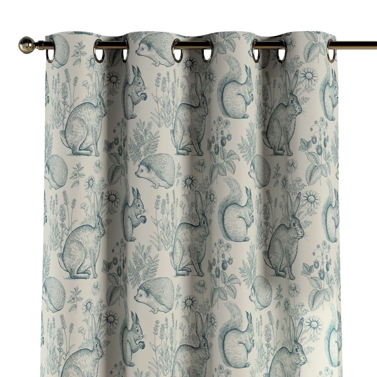 Draperie pentru copii, Magic Eyelet Rabbit, 130 x 260 cm