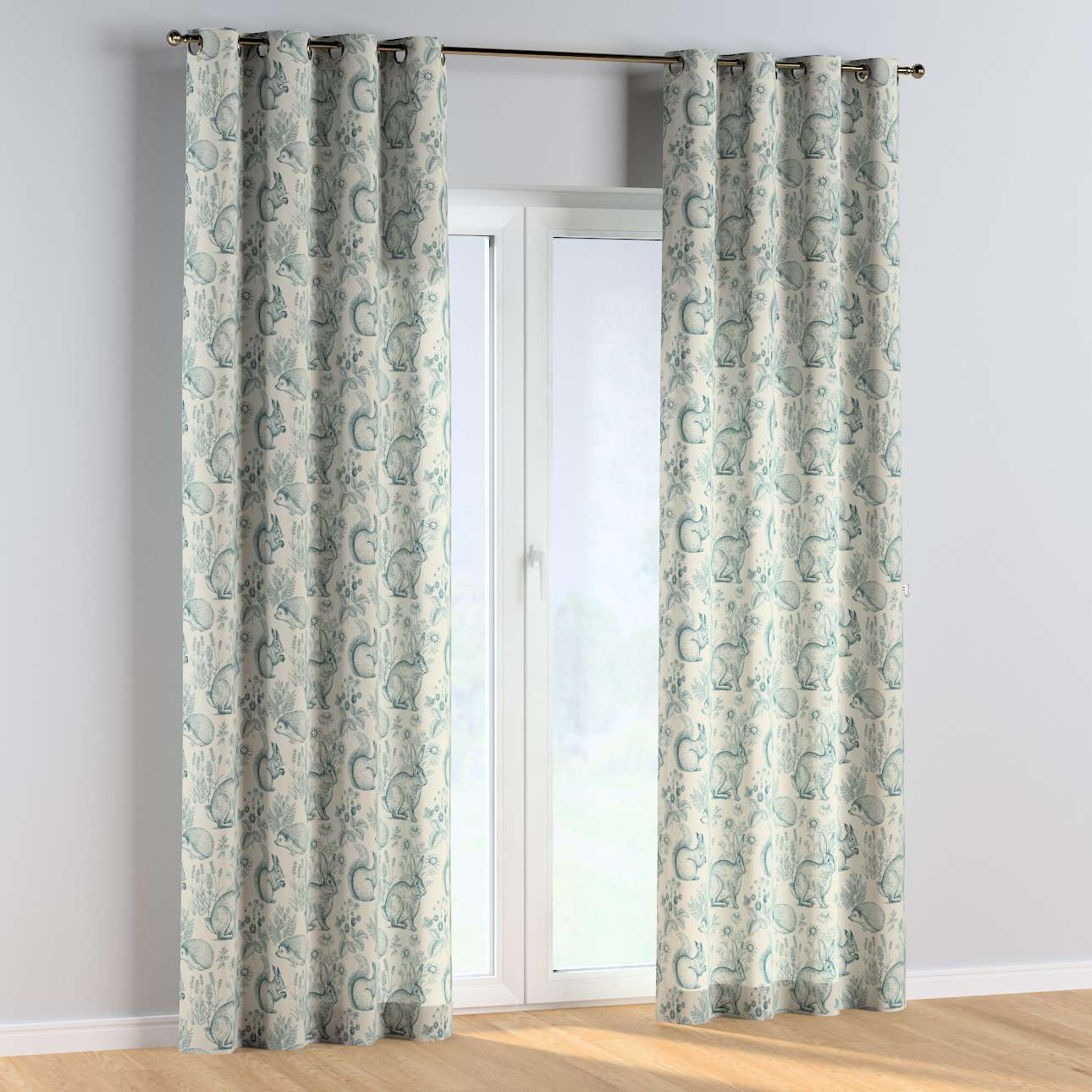 Draperie pentru copii, Magic Eyelet Rabbit, 130 x 260 cm (1)