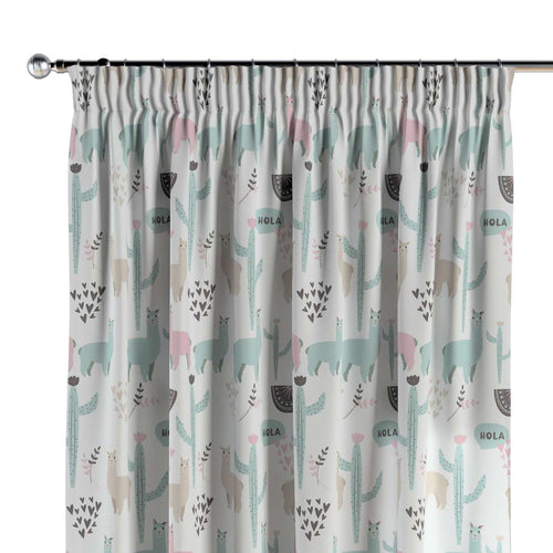 Draperie pentru copii, Magic Pencil Llama, 130 x 260 cm