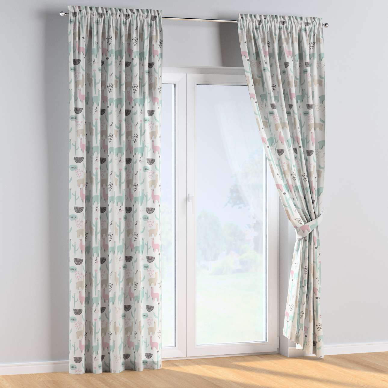 Draperie pentru copii, Magic Slot Llama, 130 x 260 cm (3)