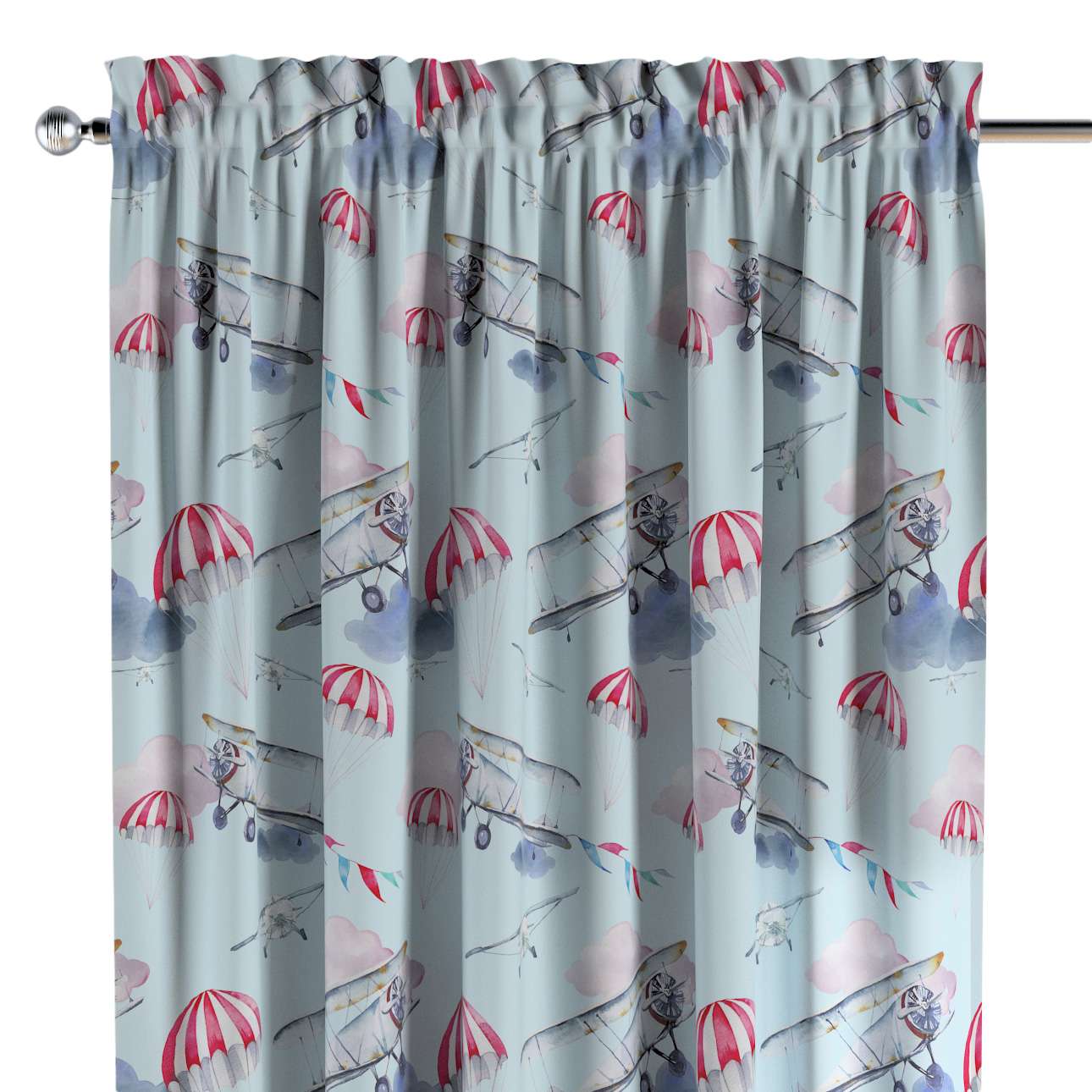 Draperie pentru copii, Magic Slot Planes, 130 x 260 cm