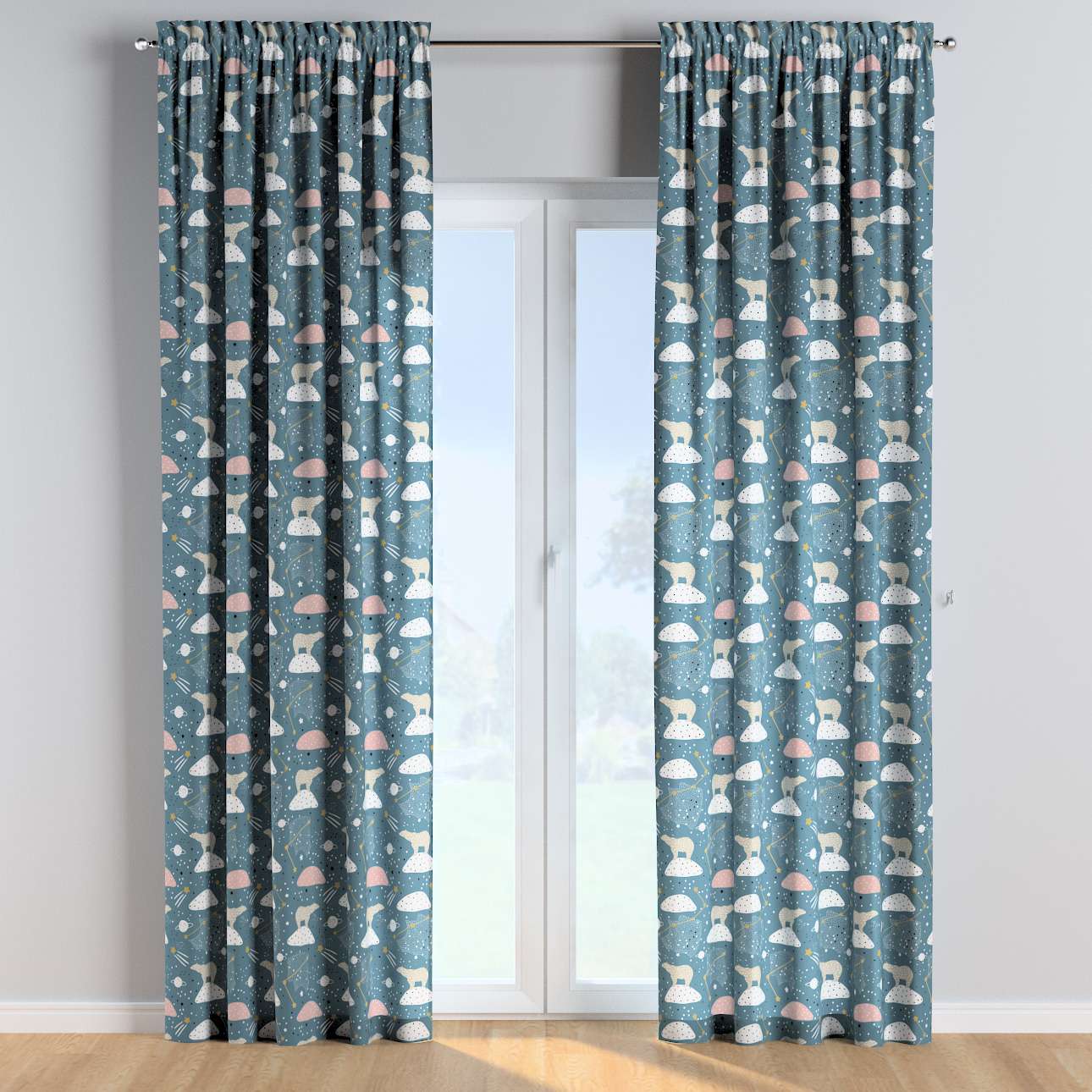 Draperie pentru copii, Magic Slot Stars, 130 x 260 cm (1)