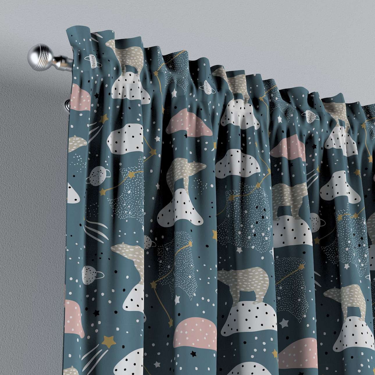 Draperie pentru copii, Magic Slot Stars, 130 x 260 cm (3)