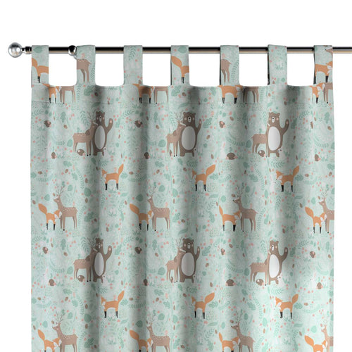 Draperie pentru copii, Magic Tab Animals, 130 x 260 cm