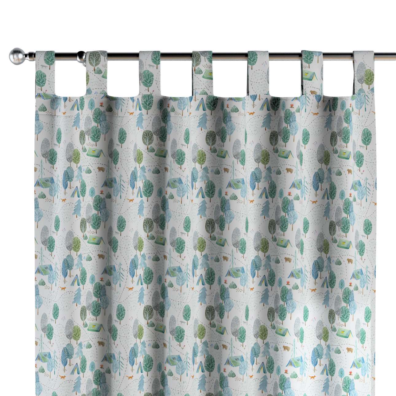 Draperie pentru copii, Magic Tab Camp, 130 x 260 cm