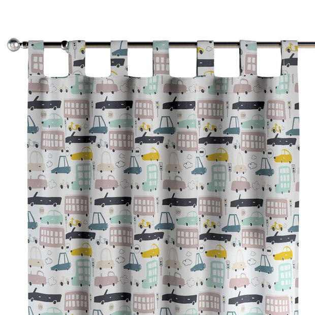 Draperie pentru copii, Magic Tab Cars, 130 x 260 cm