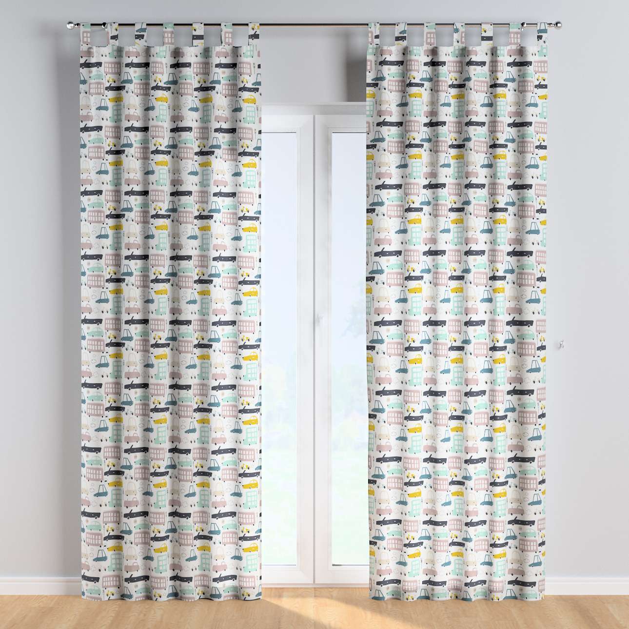 Draperie pentru copii, Magic Tab Cars, 130 x 260 cm (2)