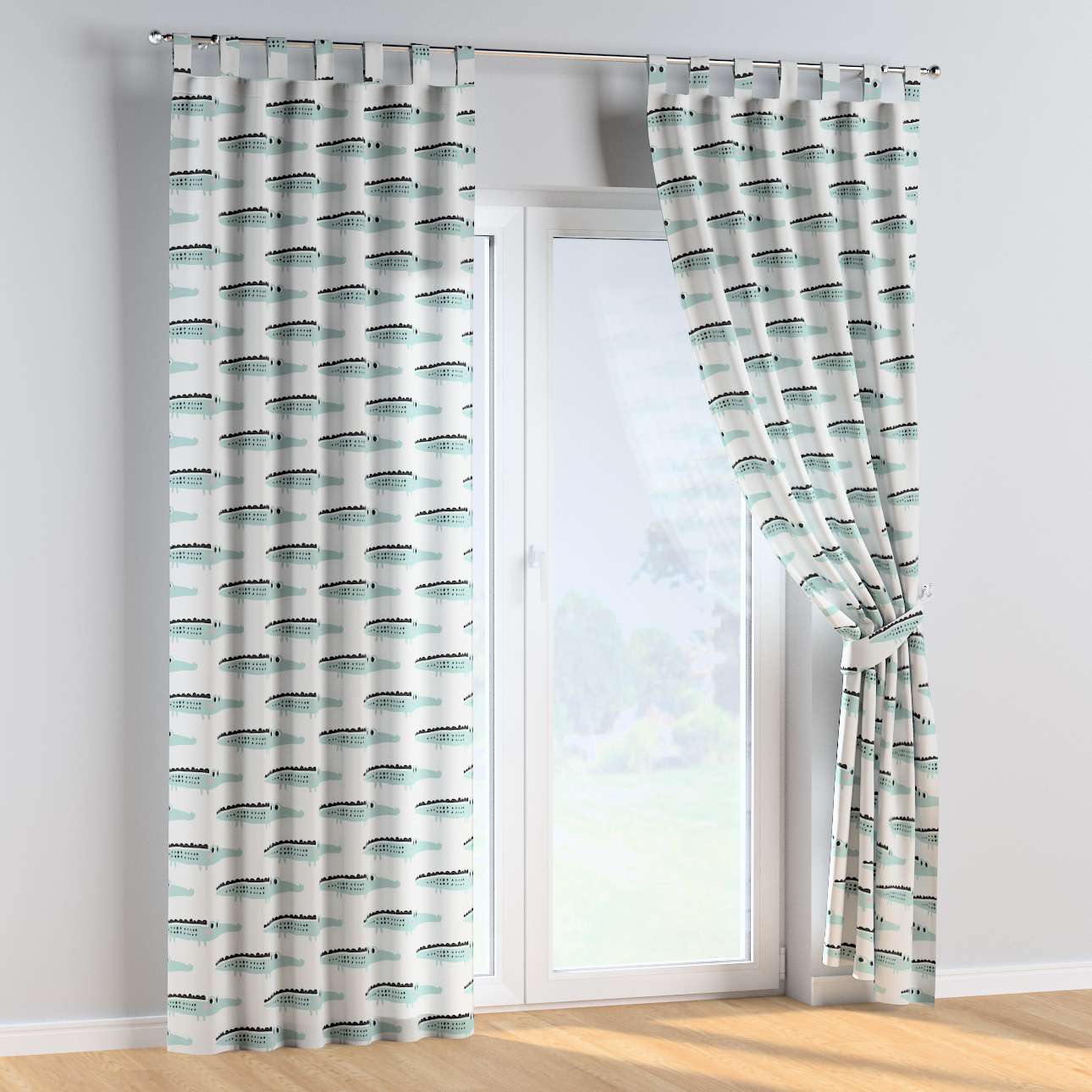 Draperie pentru copii, Magic Tab Crocodile, 130 x 260 cm (3)