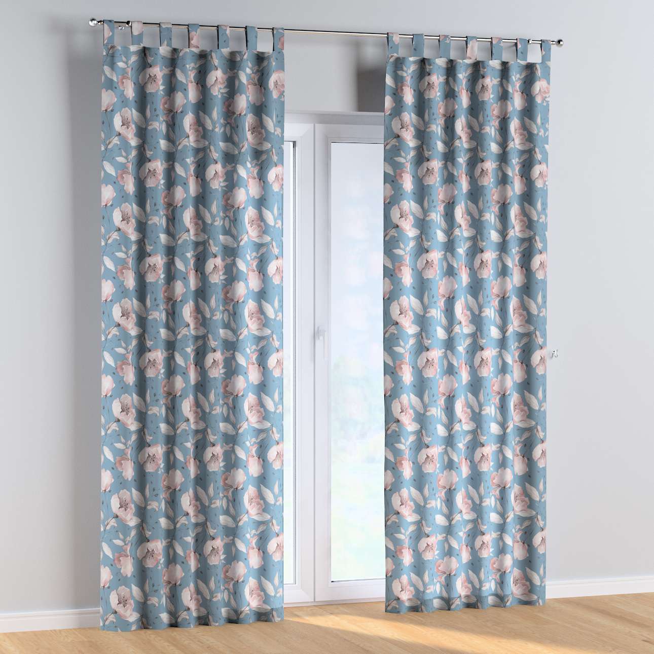 Draperie pentru copii, Magic Tab Flowers, 130 x 260 cm (1)