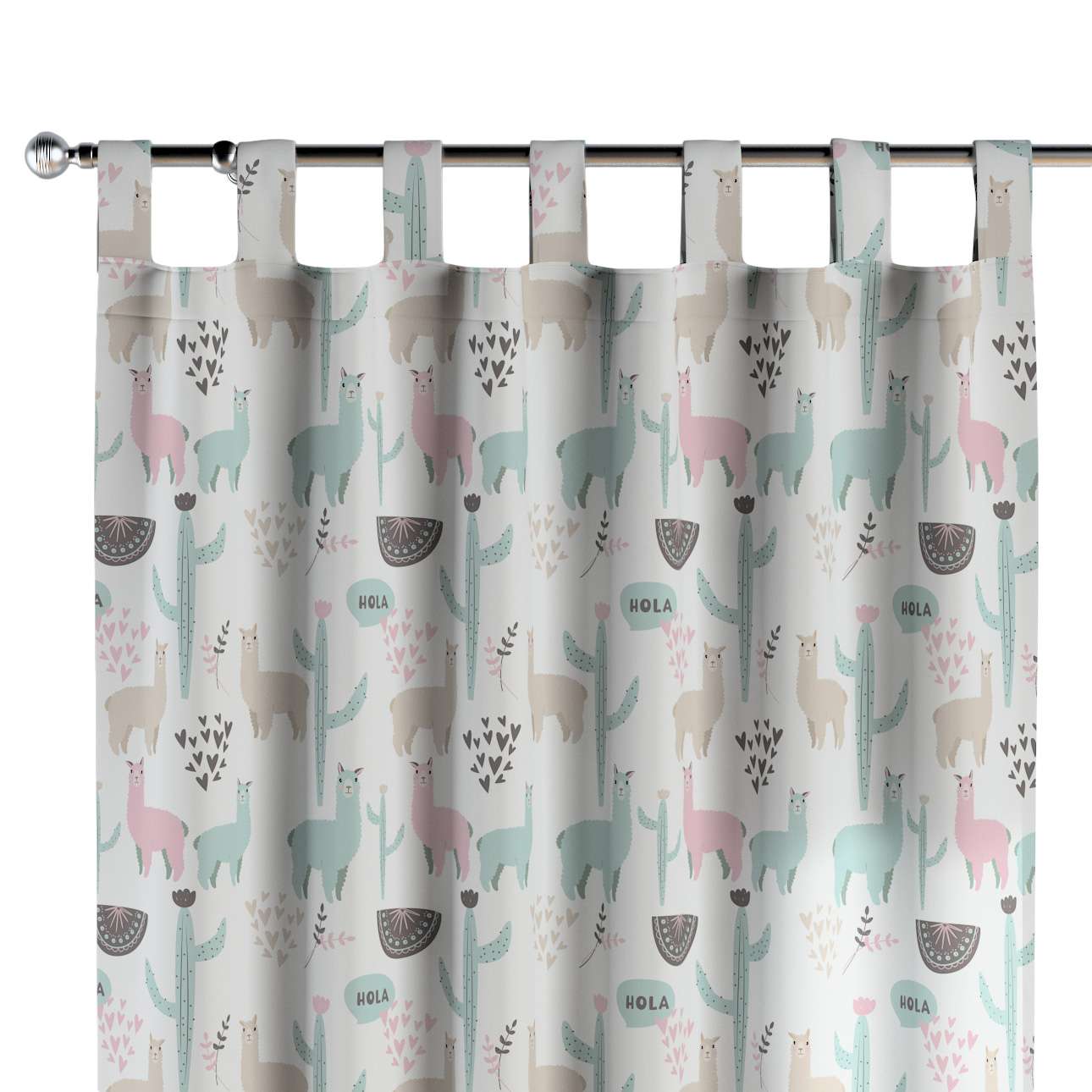 Draperie pentru copii, Magic Tab Llama, 130 x 260 cm