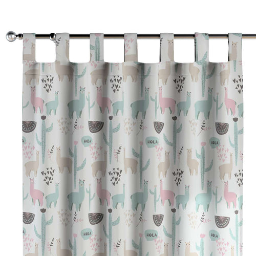 Draperie pentru copii, Magic Tab Llama, 130 x 260 cm