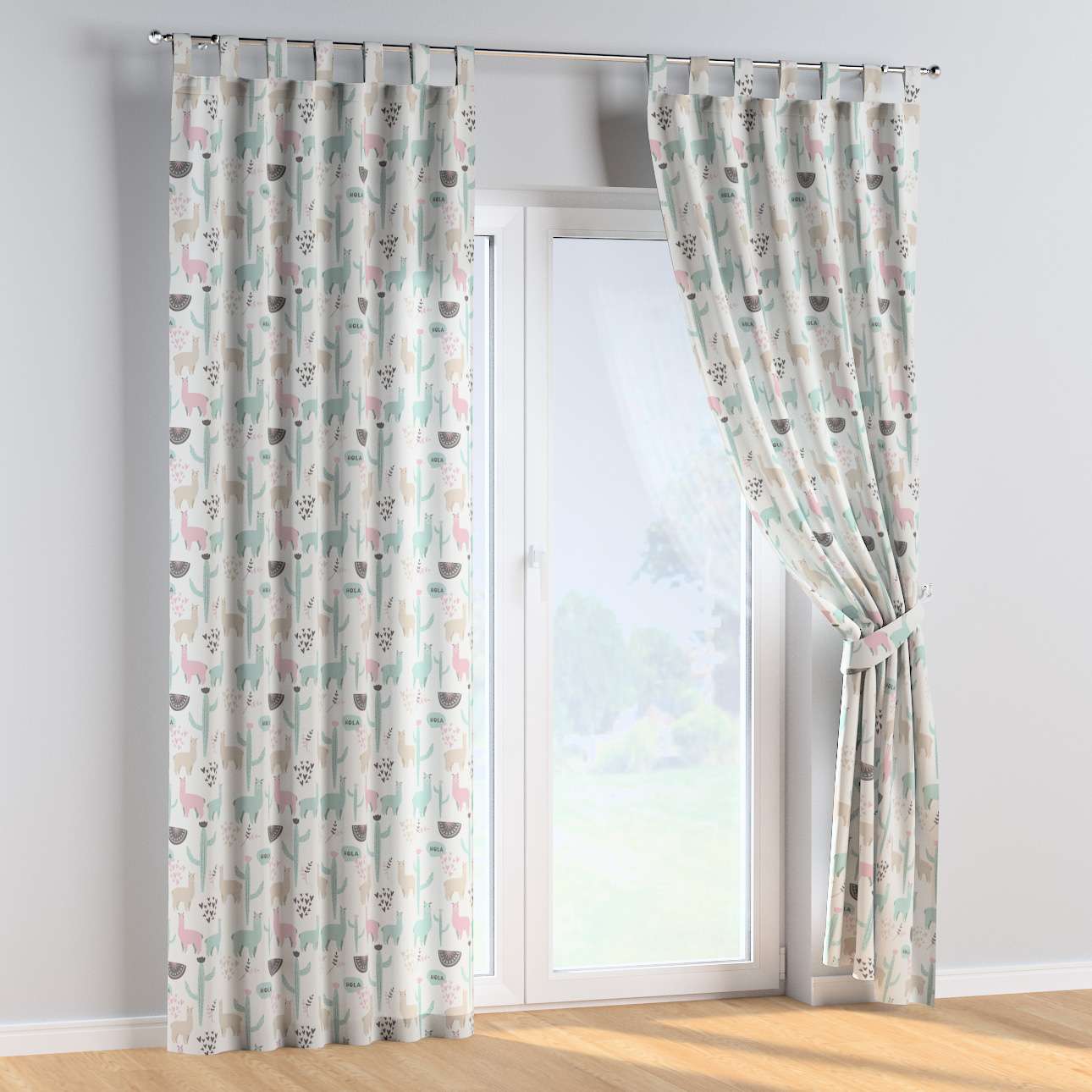 Draperie pentru copii, Magic Tab Llama, 130 x 260 cm (3)