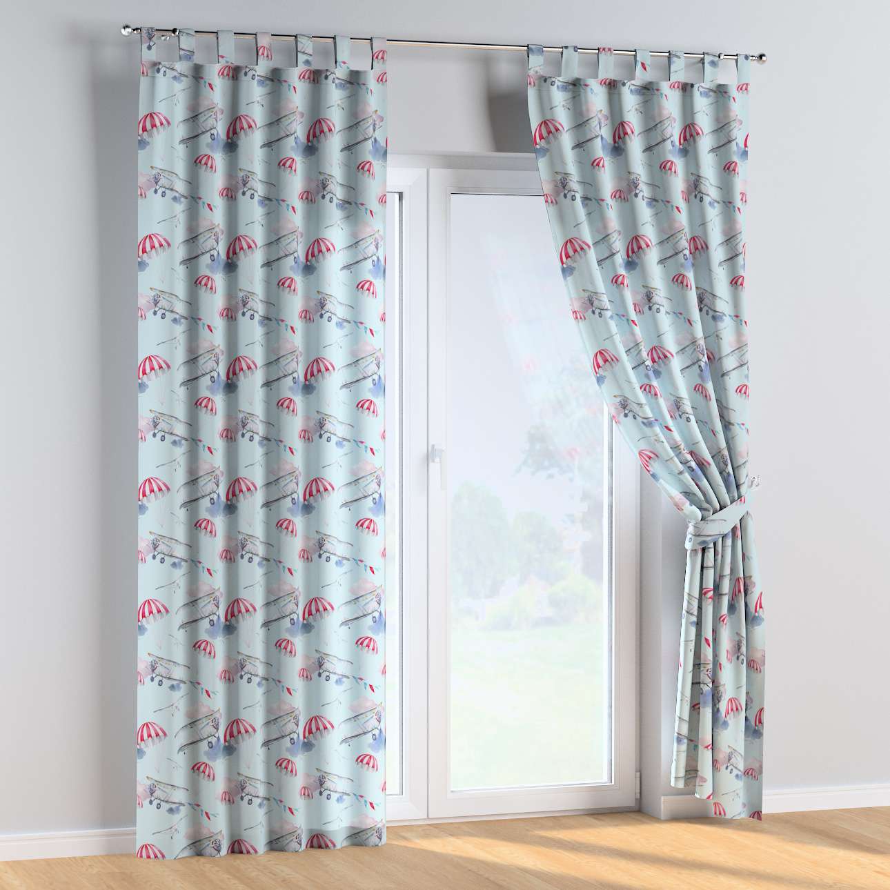 Draperie pentru copii, Magic Tab Planes, 130 x 260 cm (3)