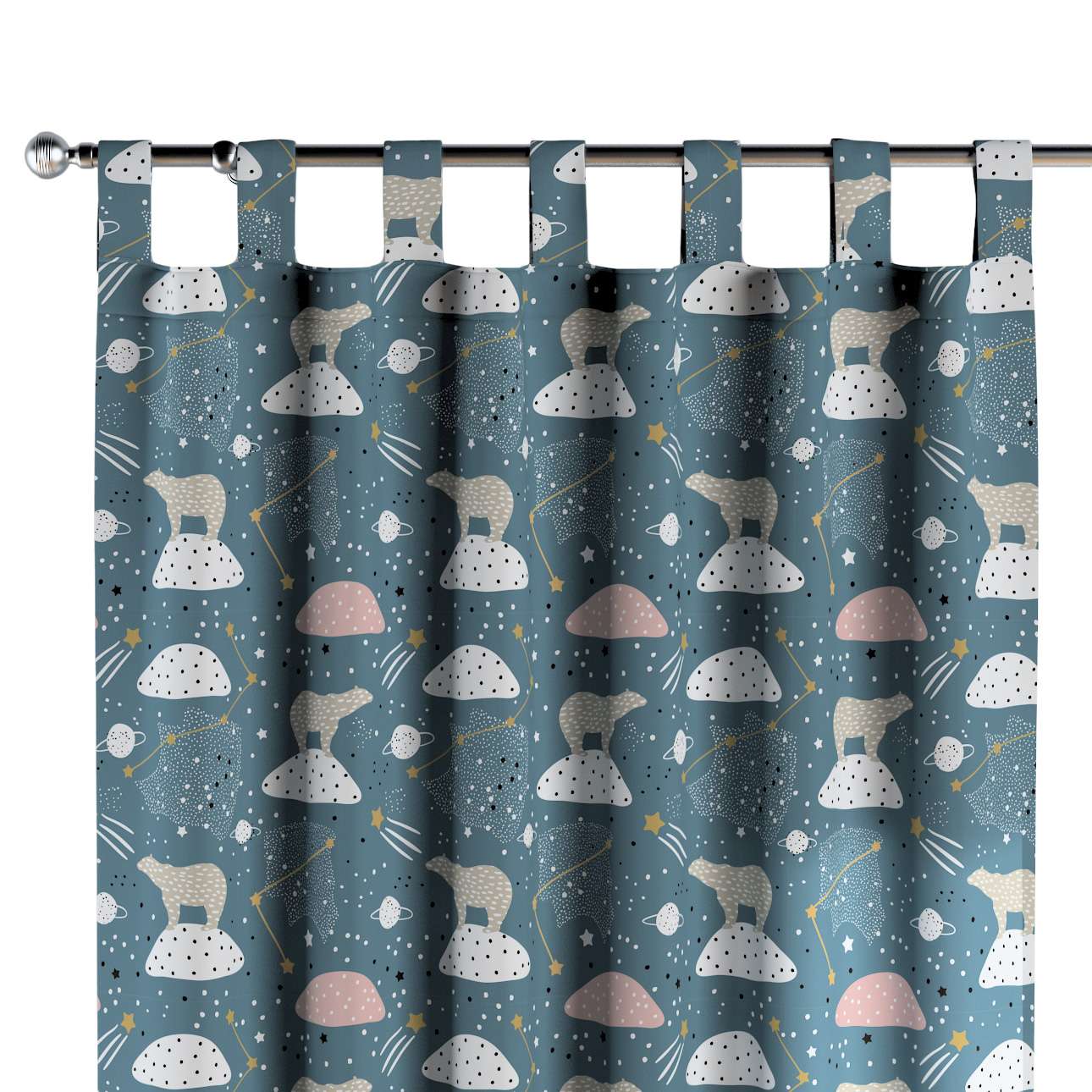 Draperie pentru copii, Magic Tab Stars, 130 x 260 cm