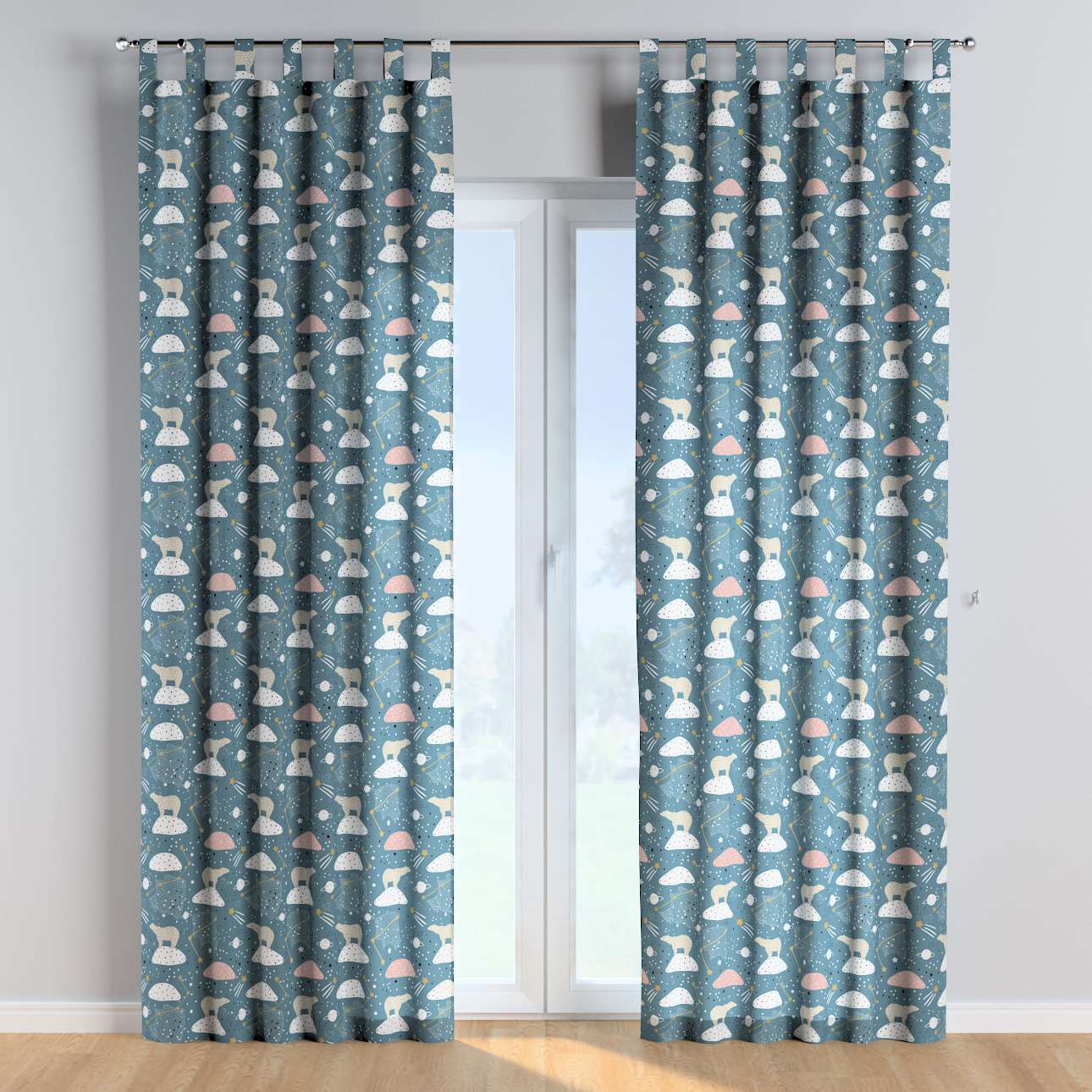 Draperie pentru copii, Magic Tab Stars, 130 x 260 cm (1)