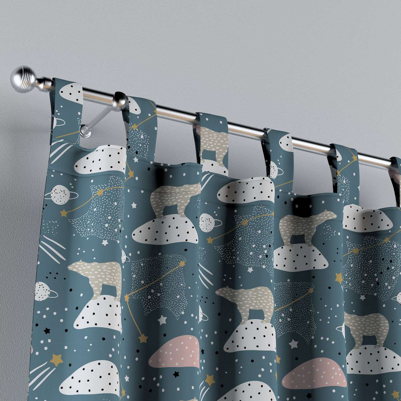 Draperie pentru copii, Magic Tab Stars, 130 x 260 cm (3)