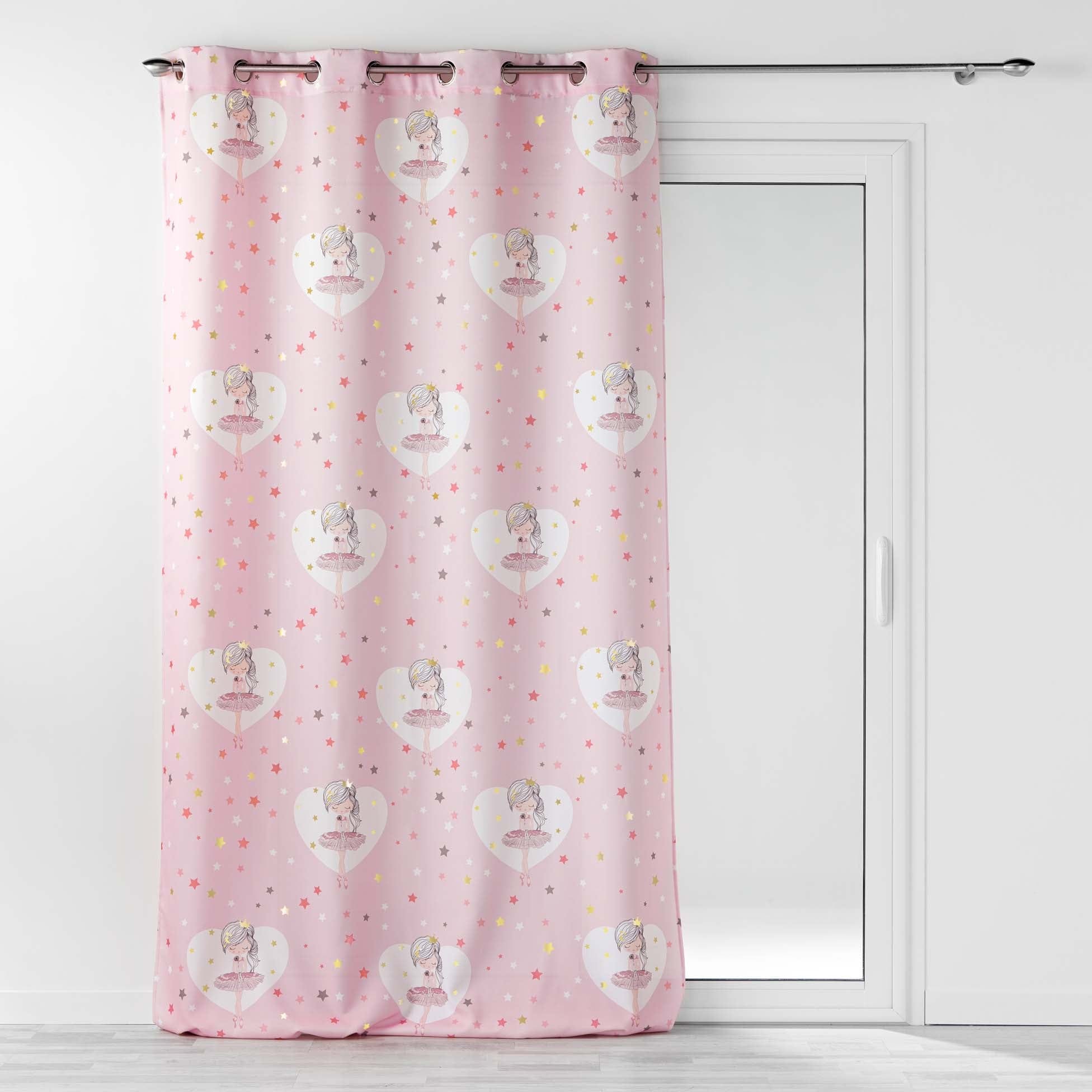 Draperie Petite Etoile Bej, 140 x 260 cm