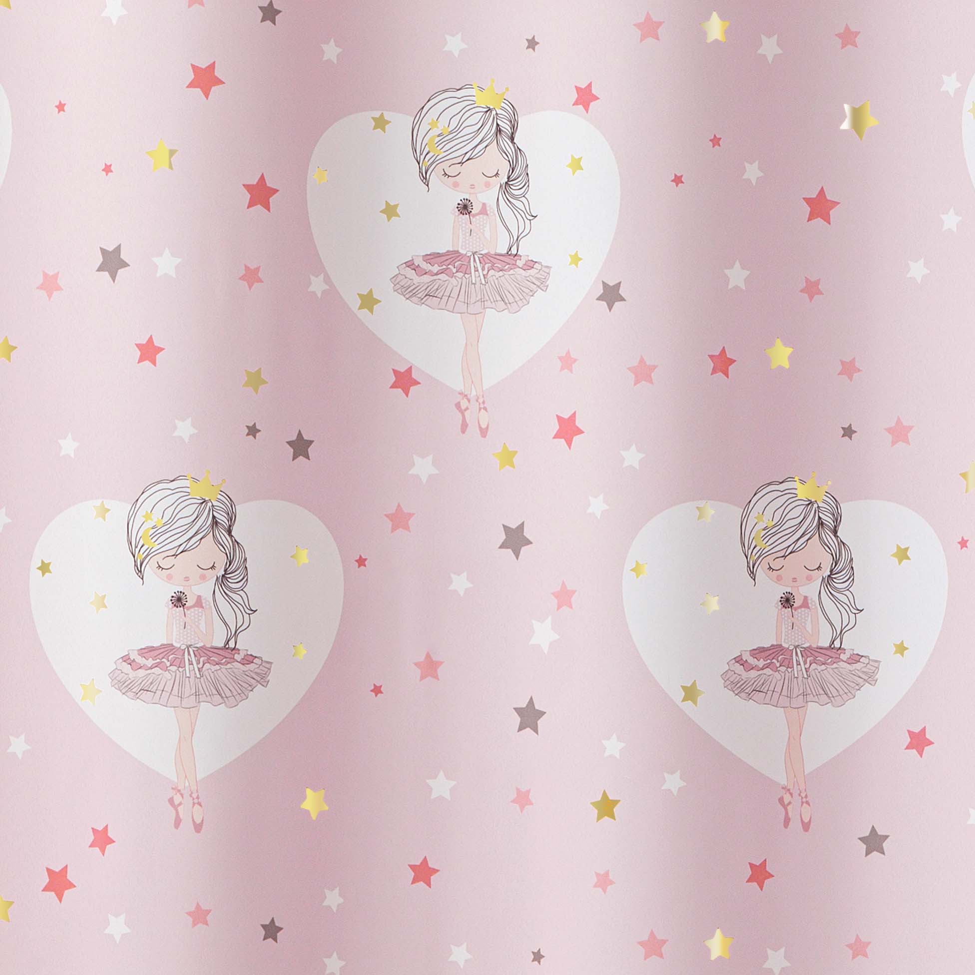 U10 Draperie Petite Etoile Bej, 140 x 260 cm