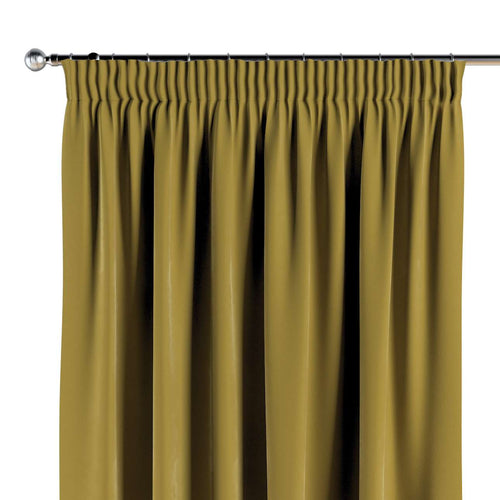 Draperie Posh Velvet Pencil Verde, 130 x 260 cm