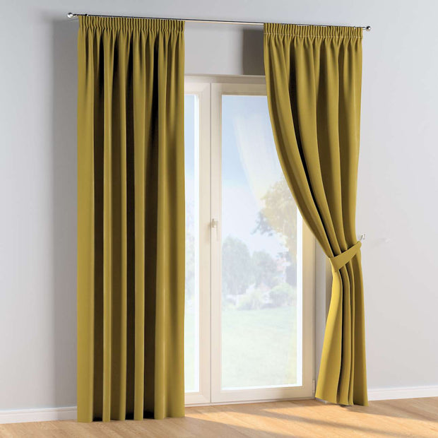 Draperie Posh Velvet Pencil Verde, 130 x 260 cm (2)