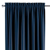 Draperie Posh Velvet Slot Albastru, 130 x 260 cm