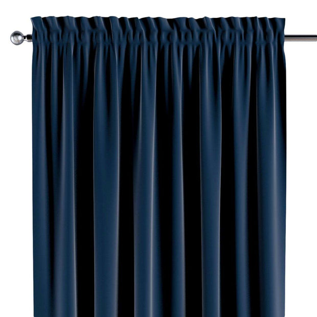 Draperie Posh Velvet Slot Albastru, 130 x 260 cm