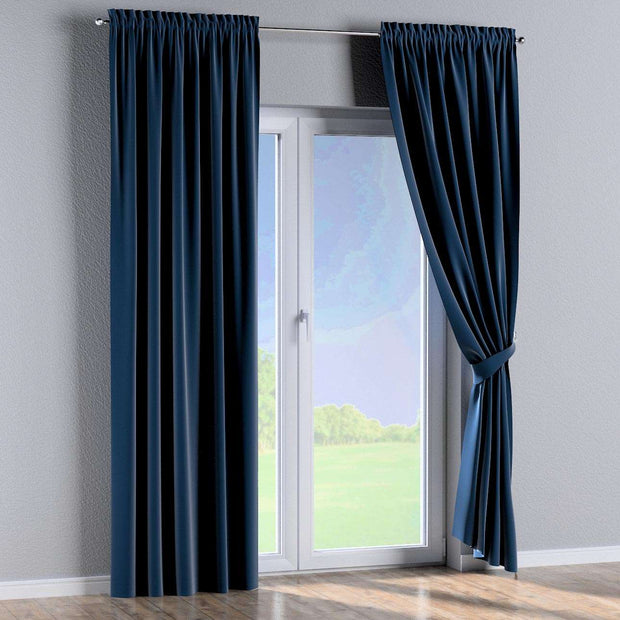 Draperie Posh Velvet Slot Albastru, 130 x 260 cm (2)