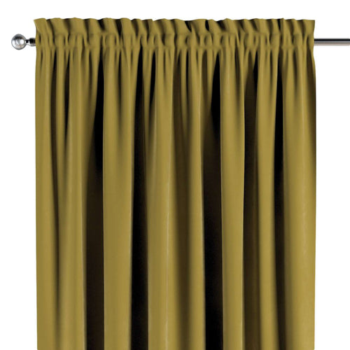 Draperie Posh Velvet Slot Verde, 130 x 260 cm