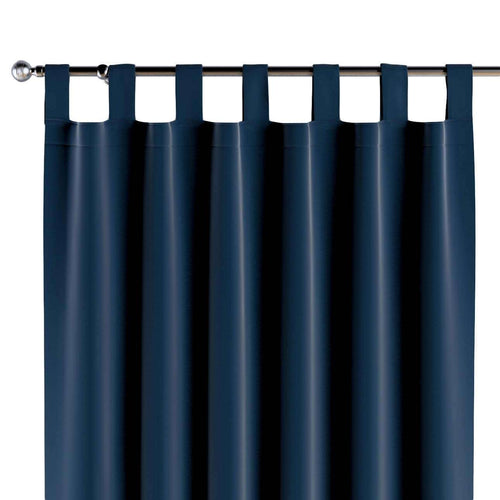Draperie Posh Velvet Tab Albastru, 130 x 260 cm