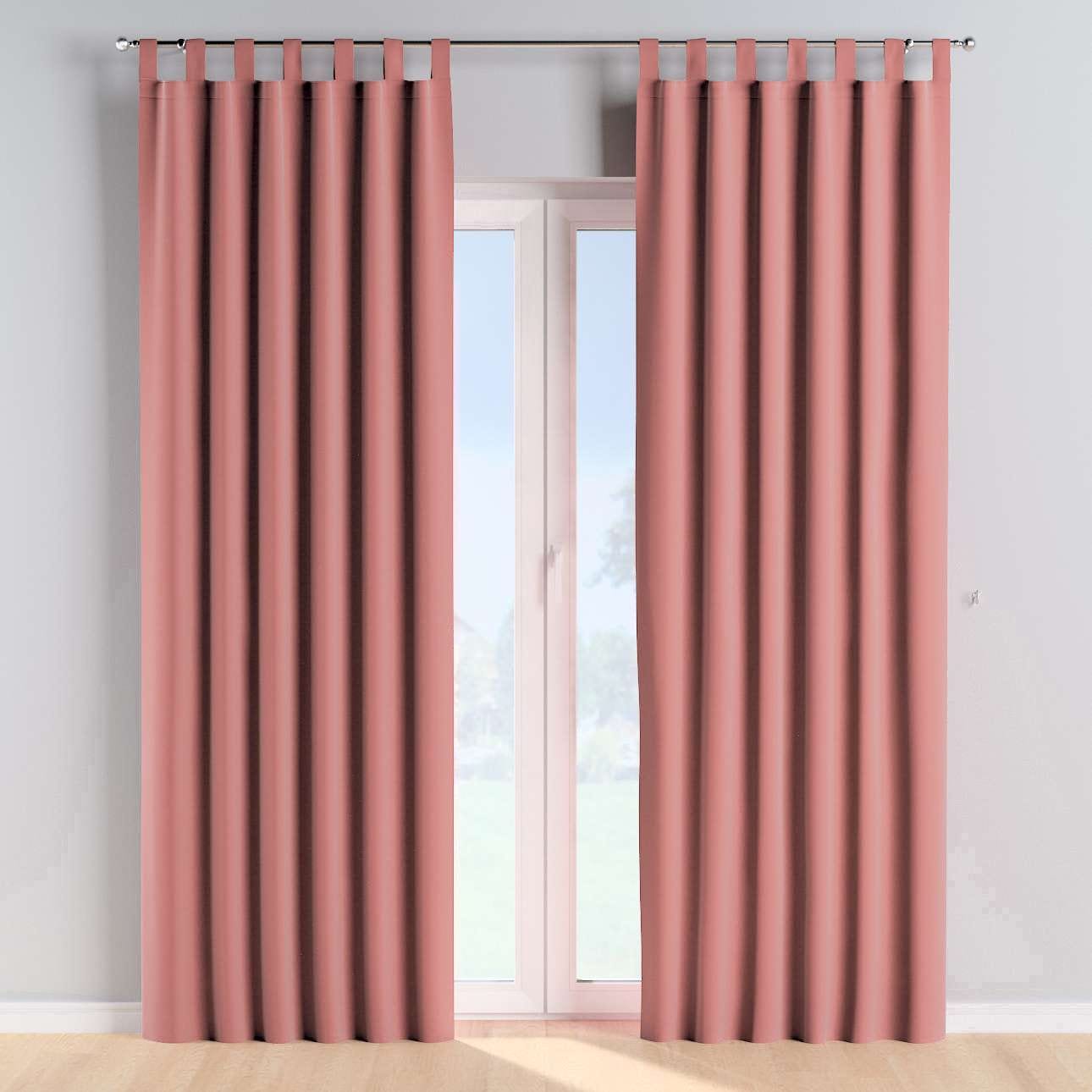 Draperie Posh Velvet Tab Roz, 130 x 260 cm (2)