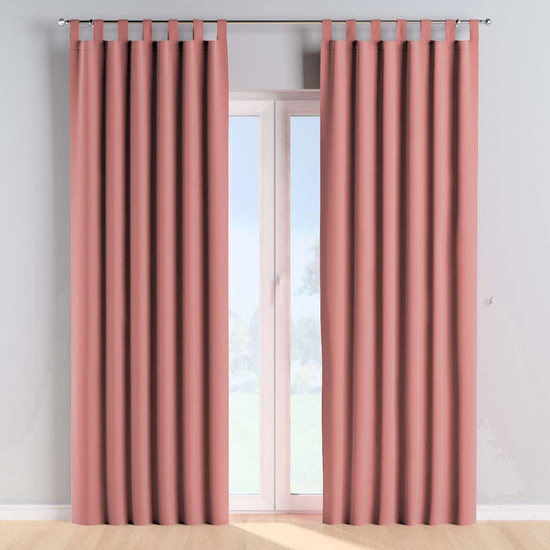 Draperie Posh Velvet Tab Roz, 130 x 260 cm (2)
