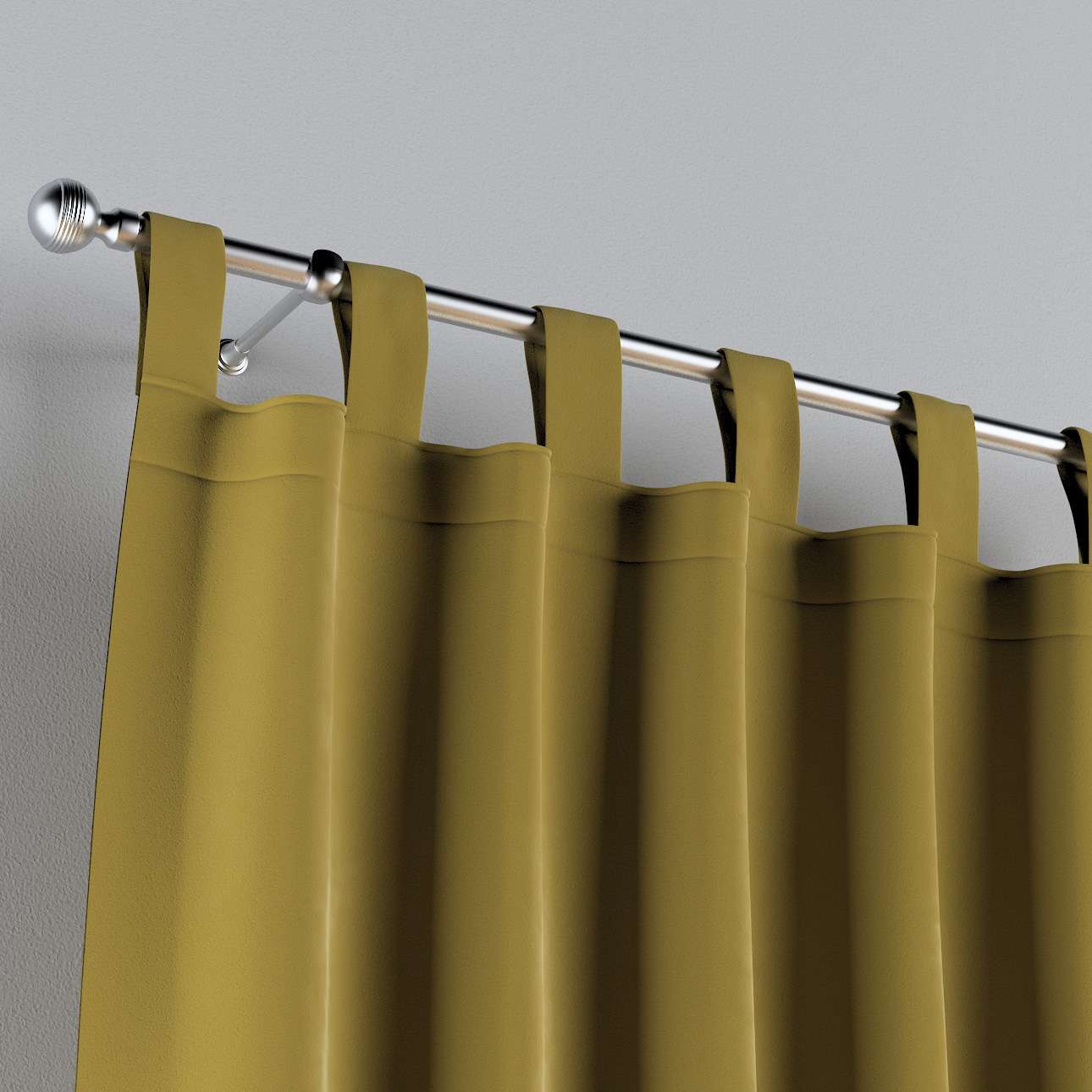 Draperie Posh Velvet Tab Verde, 130 x 260 cm (3)