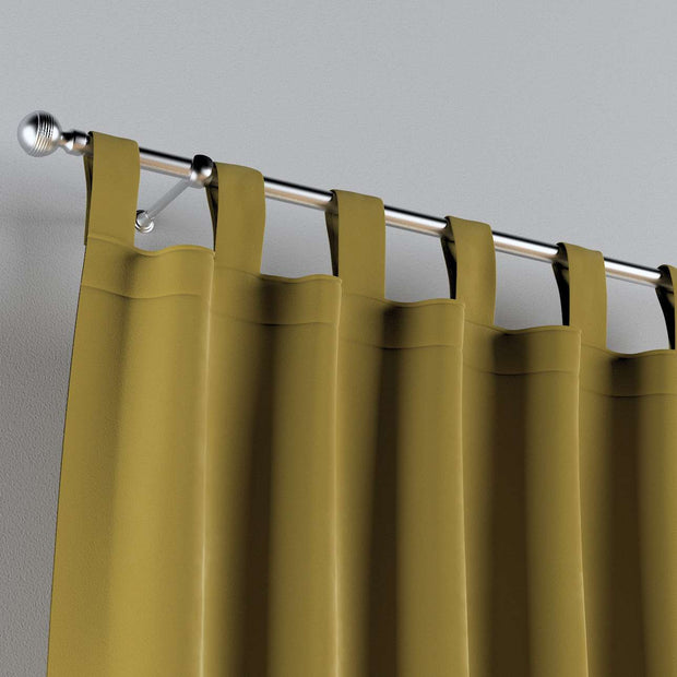 Draperie Posh Velvet Tab Verde, 130 x 260 cm (3)