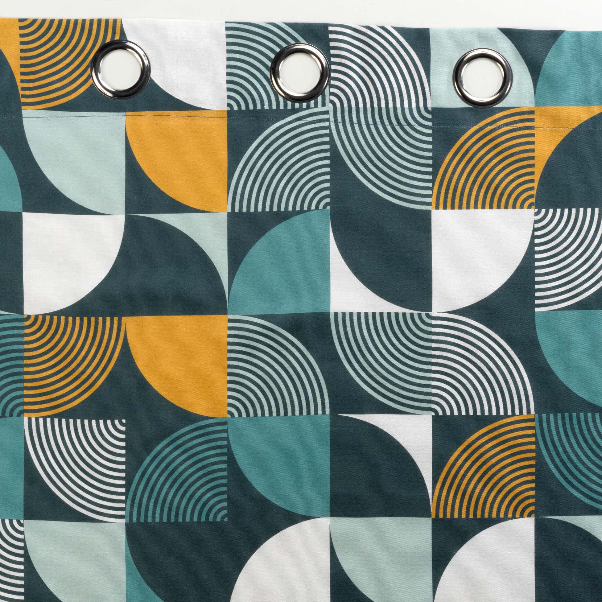 Draperie Rythmo Albastru Inchis, 140 x 240 cm (4)