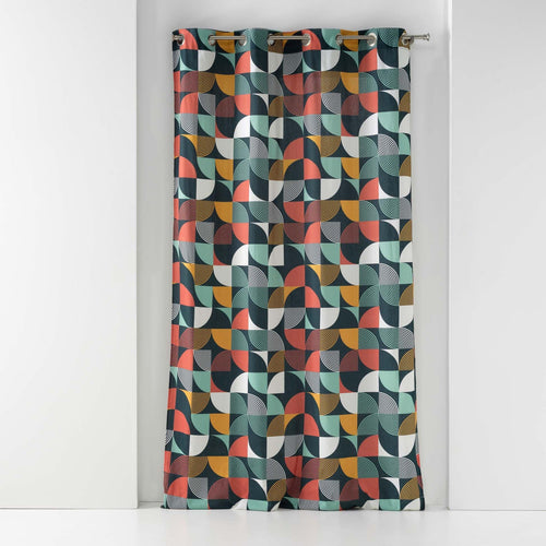 Draperie Rythmo Portocaliu, 140 x 240 cm