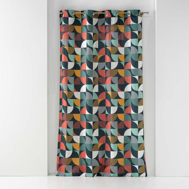 Draperie Rythmo Portocaliu, 140 x 240 cm