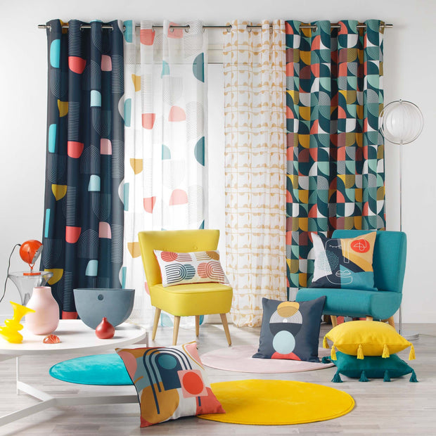 Draperie Rythmo Portocaliu, 140 x 240 cm (2)